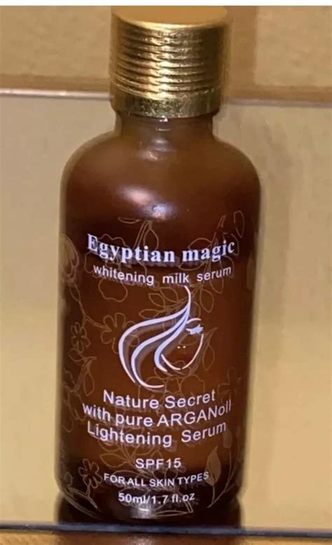 Unwanted effects of Egyptian magic whitening milk serum: a serious concern for consumers